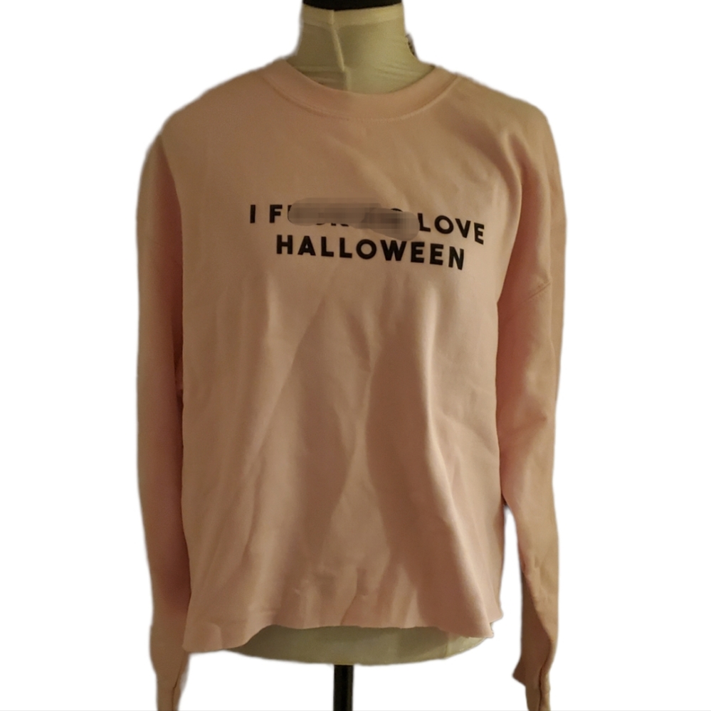 LuluSimonStudio Halloween Graphic Oversized Sweatshirt